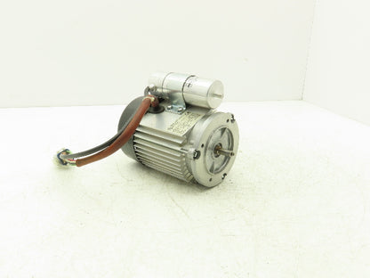 Elektromoterenwerk ECS 56G 4-218 AC Motor 0.1kW 1630rpm 110v 1ph 56 Frame IP54