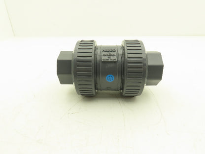 NIBCO U45BC V Check Valve 1 1/4" Chemtrol Body 1 1/2" End Fittings Glue And NPT