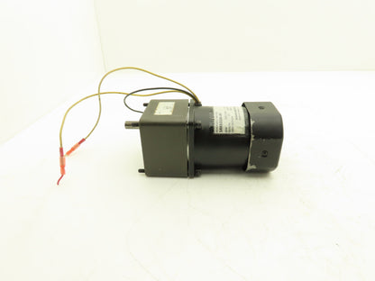 Sesame 5RK60GN-AF Reversible Gear Motor 25:1 Gearhead 64 RPM 110V 1PH 5GN25K
