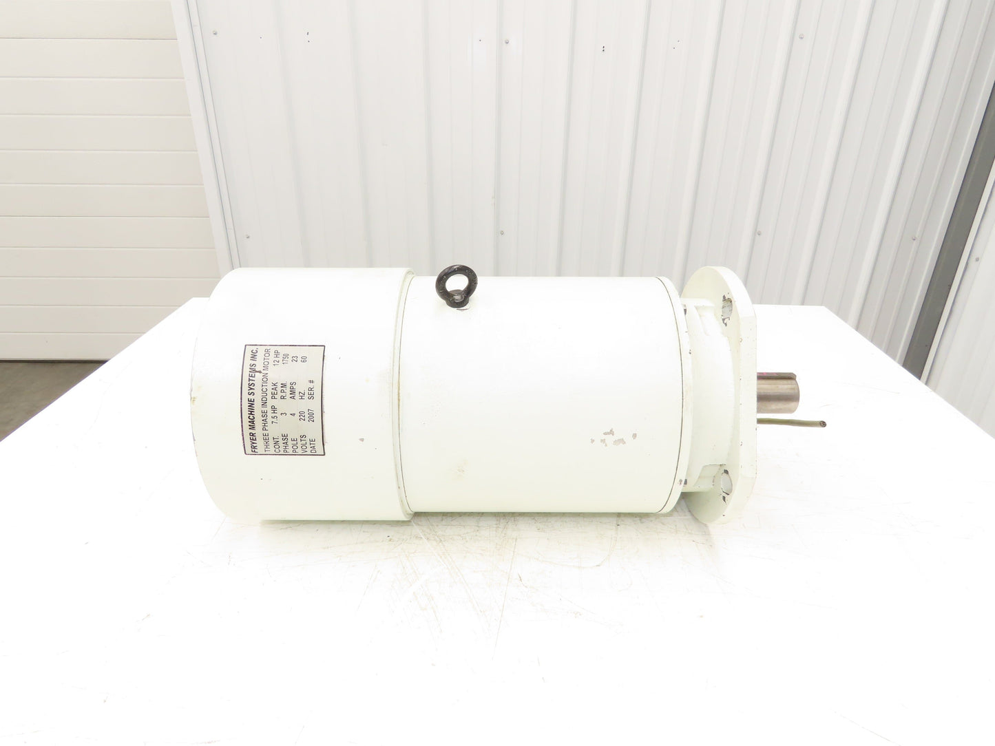 Cherng Chang Fryer Machine Systems AC Motor 7.5Hp 1750 RPM 220/230V 3PH 4-Pole