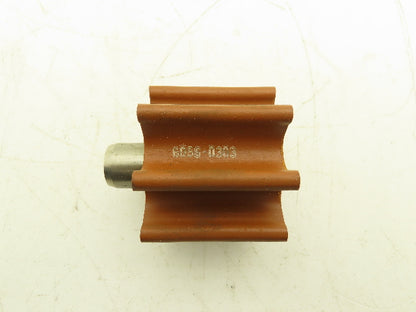 Jabsco 6056-0303 Water Pump Impeller 8 Blade 5/8 Shaft Ding Drive Keyway