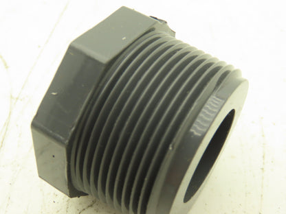 Lasco D2464 Pipe Fitting Adapter 3/4" NPT 1-1/2" NPT Schedule 80 PVCI Lot of 7
