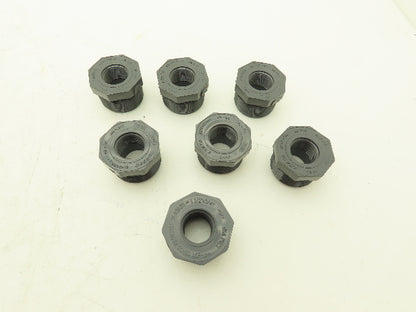 Lasco D2464 Pipe Fitting Adapter 3/4" NPT 1-1/2" NPT Schedule 80 PVCI Lot of 7