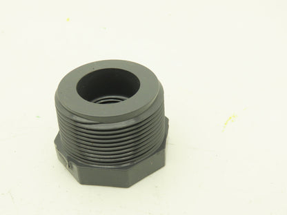 Lasco D2464 Pipe Fitting Adapter 3/4" NPT 1-1/2" NPT Schedule 80 PVCI Lot of 7