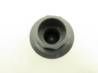 NIBCO U45BC V Check Valve 1 1/4" Chemtrol Body 1 1/2" End Fittings Glue And NPT