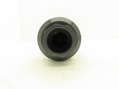 NIBCO U45BC V Check Valve 1 1/4" Chemtrol Body 1 1/2" End Fittings Glue And NPT