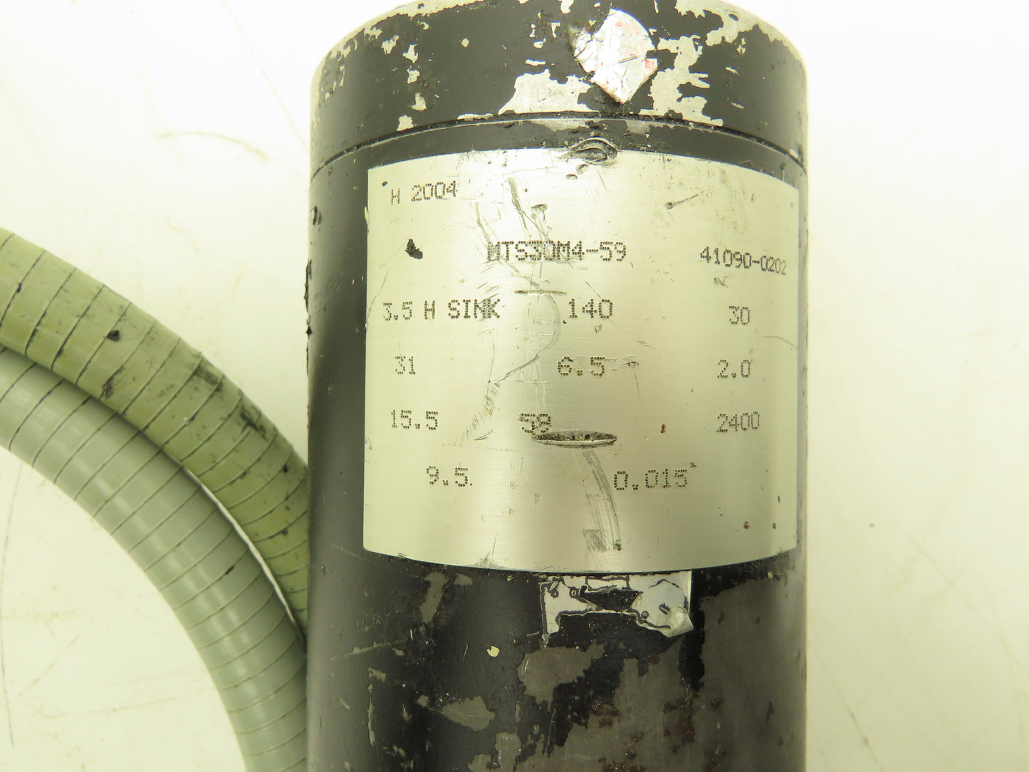 Anilam MTS30M4-59 DC Servo Motor 140V 2400 RPM w/Cable