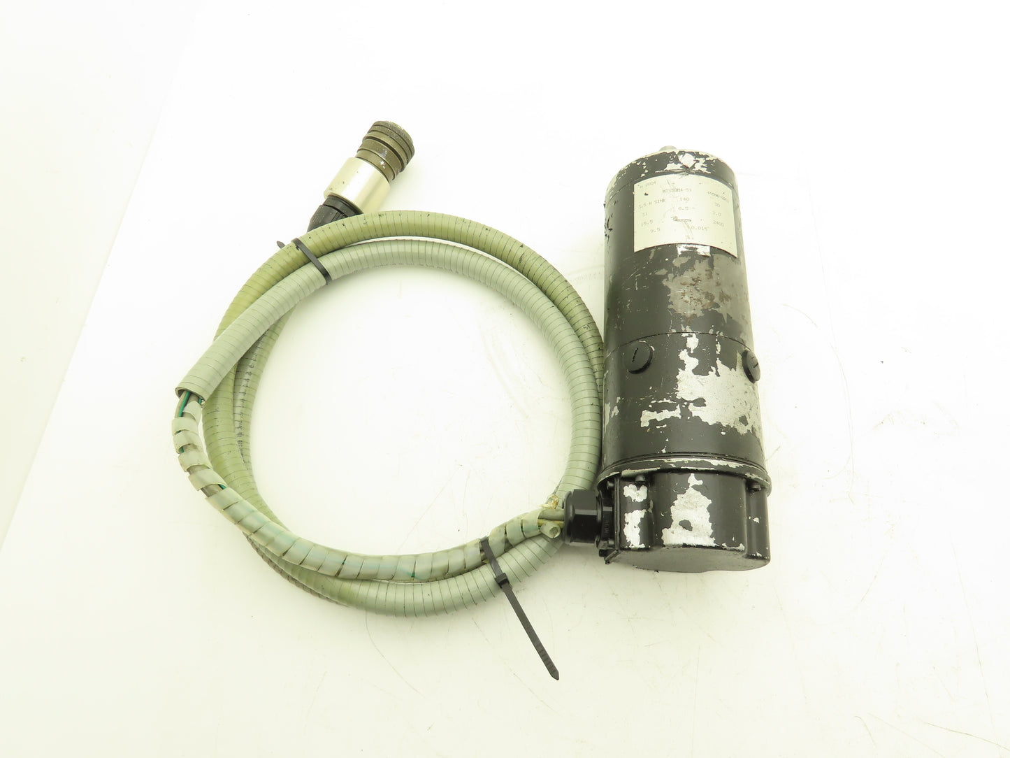 Anilam MTS30M4-59 DC Servo Motor 140V 2400 RPM w/Cable