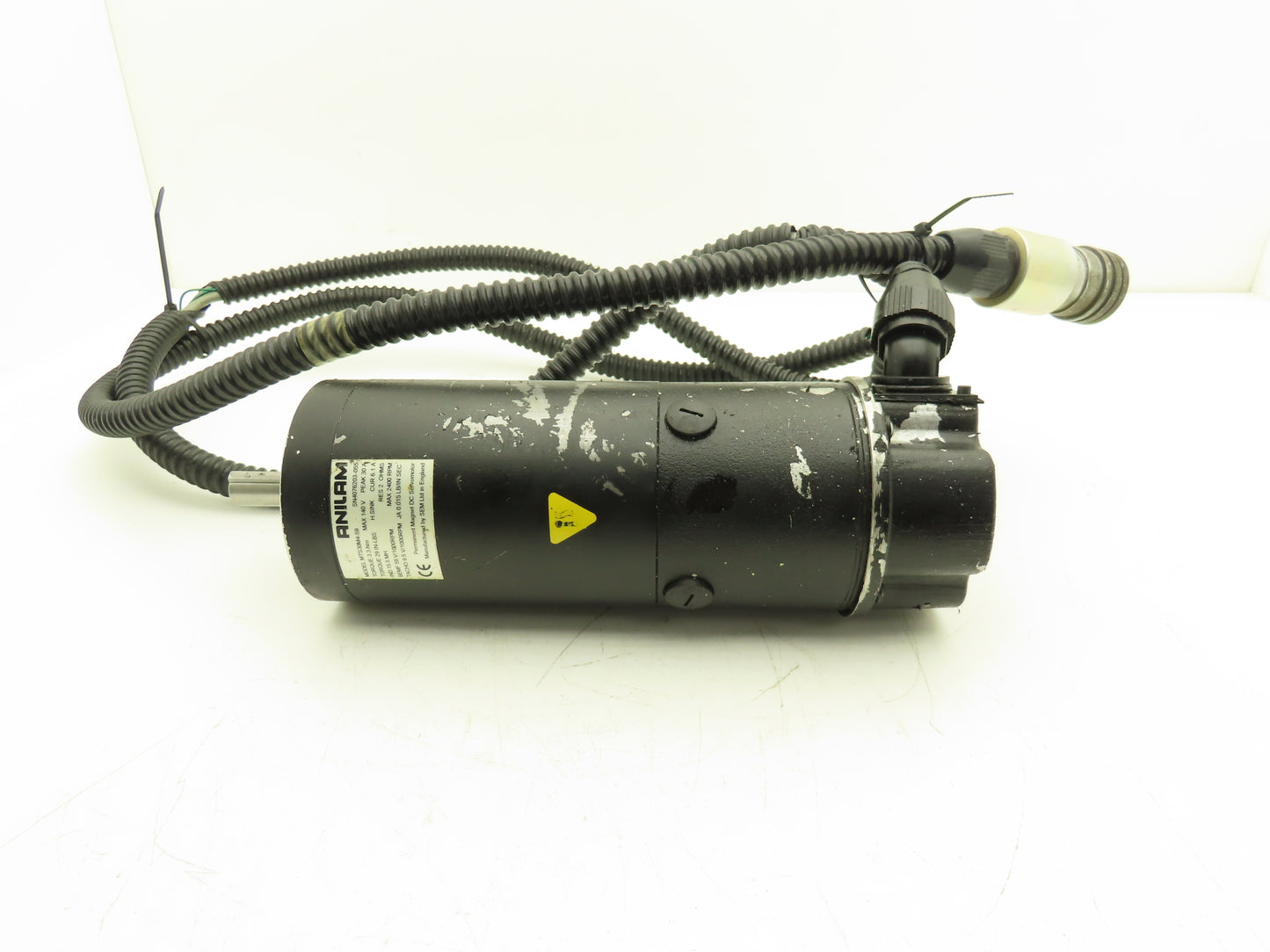 Anilam MTS30M4-59 DC Servo Motor 140V 2400 RPM w/Cable