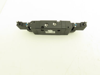 Parker B551KB549C Pneumatic Air Dual Solenoid Valve 24VDC 150PSI 1/4" NPT 5 Way