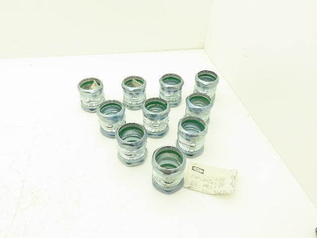 Hubbell EMC Compression Connector Raintight 2" Conduit Lot of 10
