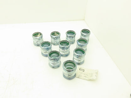 Hubbell EMC Compression Connector Raintight 2" Conduit Lot of 10
