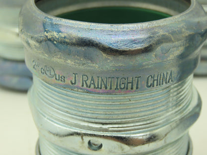 Hubbell EMC Compression Connector Raintight 2" Conduit Lot of 10