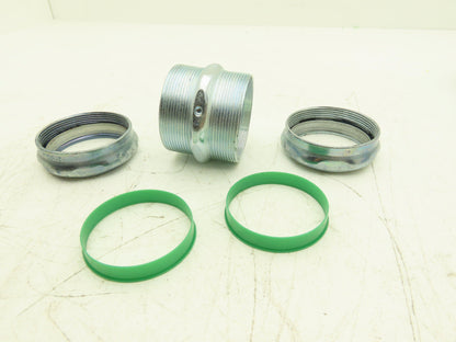 Hubbell EMC Compression Connector Raintight 2" Conduit Lot of 10