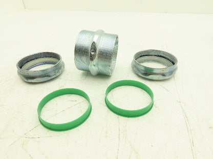 Hubbell EMC Compression Connector Raintight 2" Conduit Lot of 10