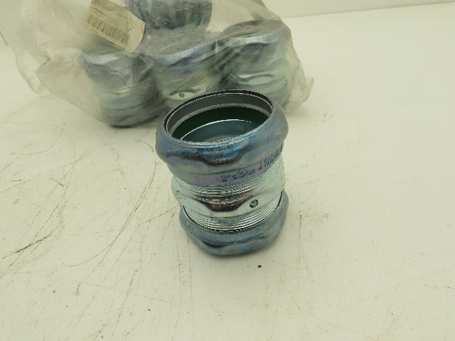Hubbell EMC Compression Connector Raintight 2" Conduit Lot of 10