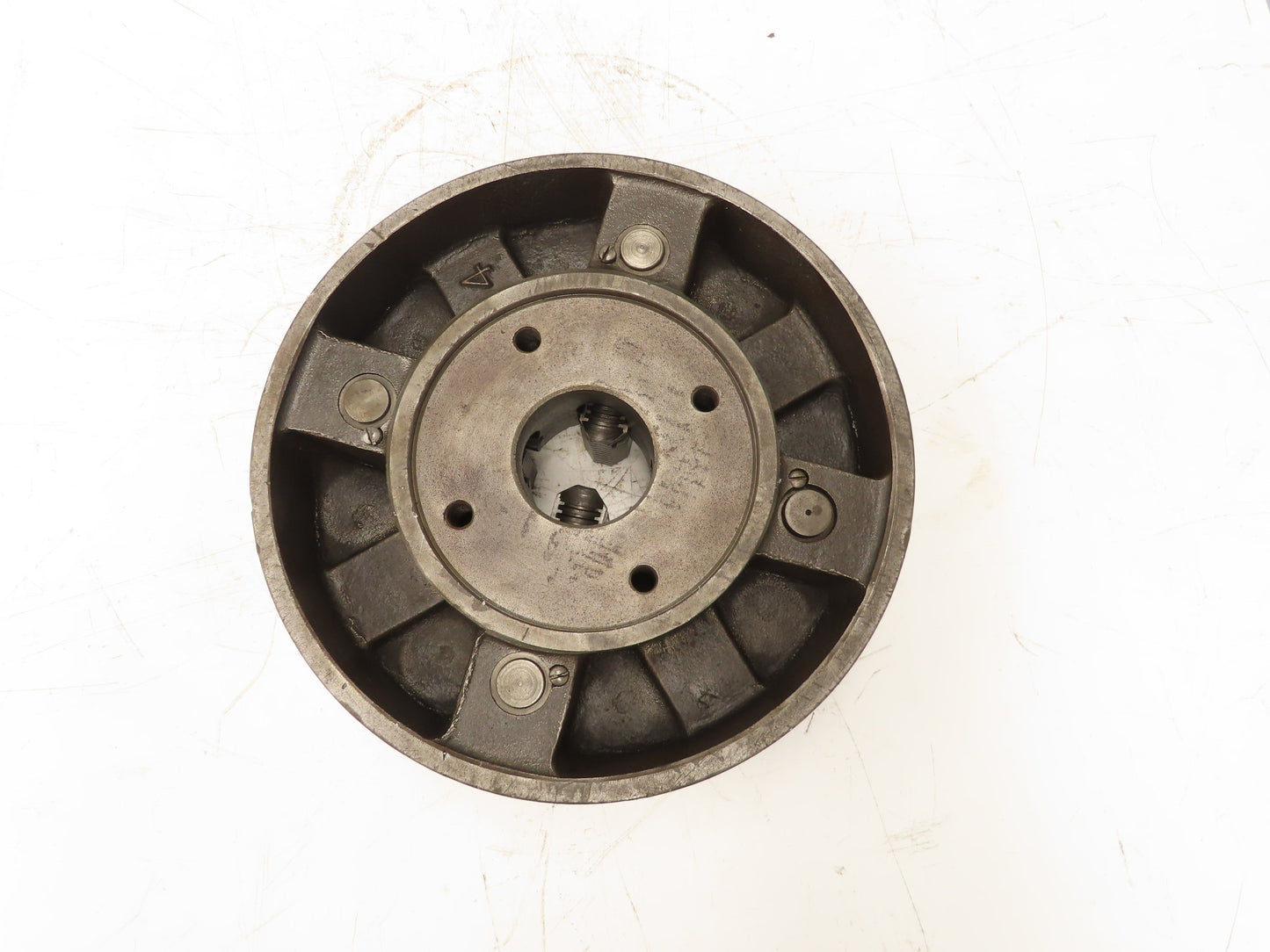 L-W Chuck Co. 4-Jaw Independent Lathe Chuck 13-7/8" OD
