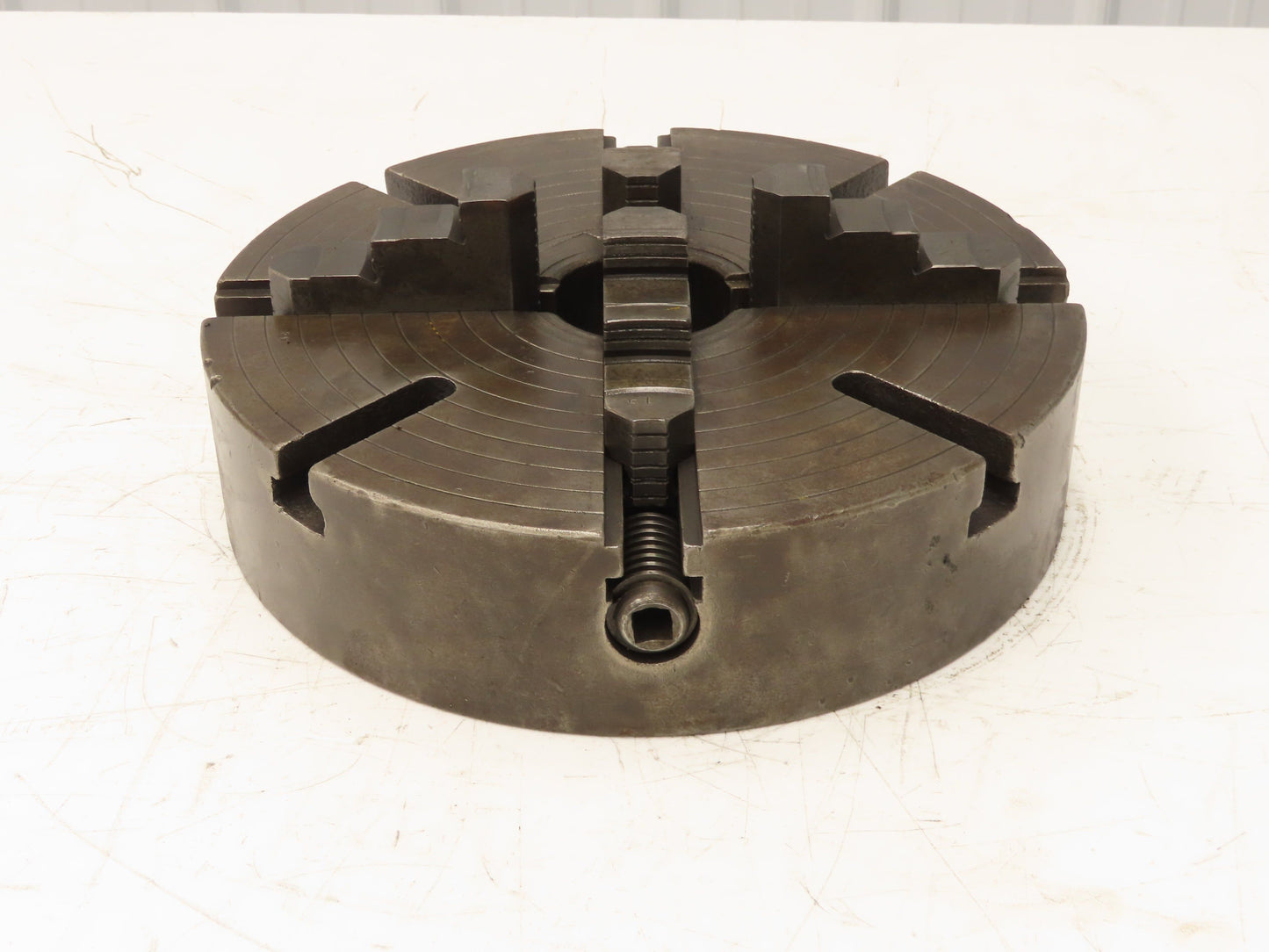 L-W Chuck Co. 4-Jaw Independent Lathe Chuck 13-7/8" OD