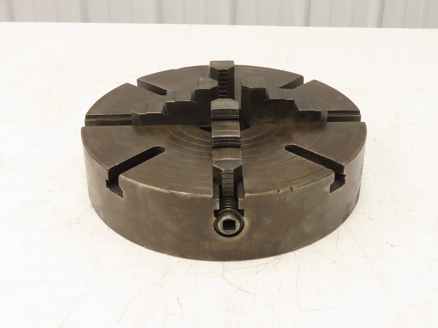L-W Chuck Co. 4-Jaw Independent Lathe Chuck 13-7/8" OD