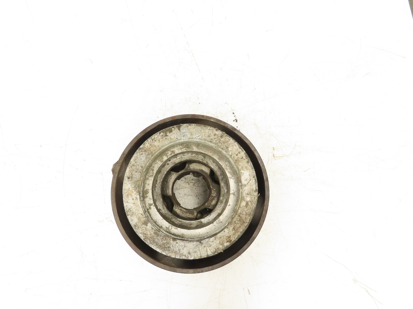 Cushman 4-Jaw Independent Lathe Chuck 12" OD w/Adapter