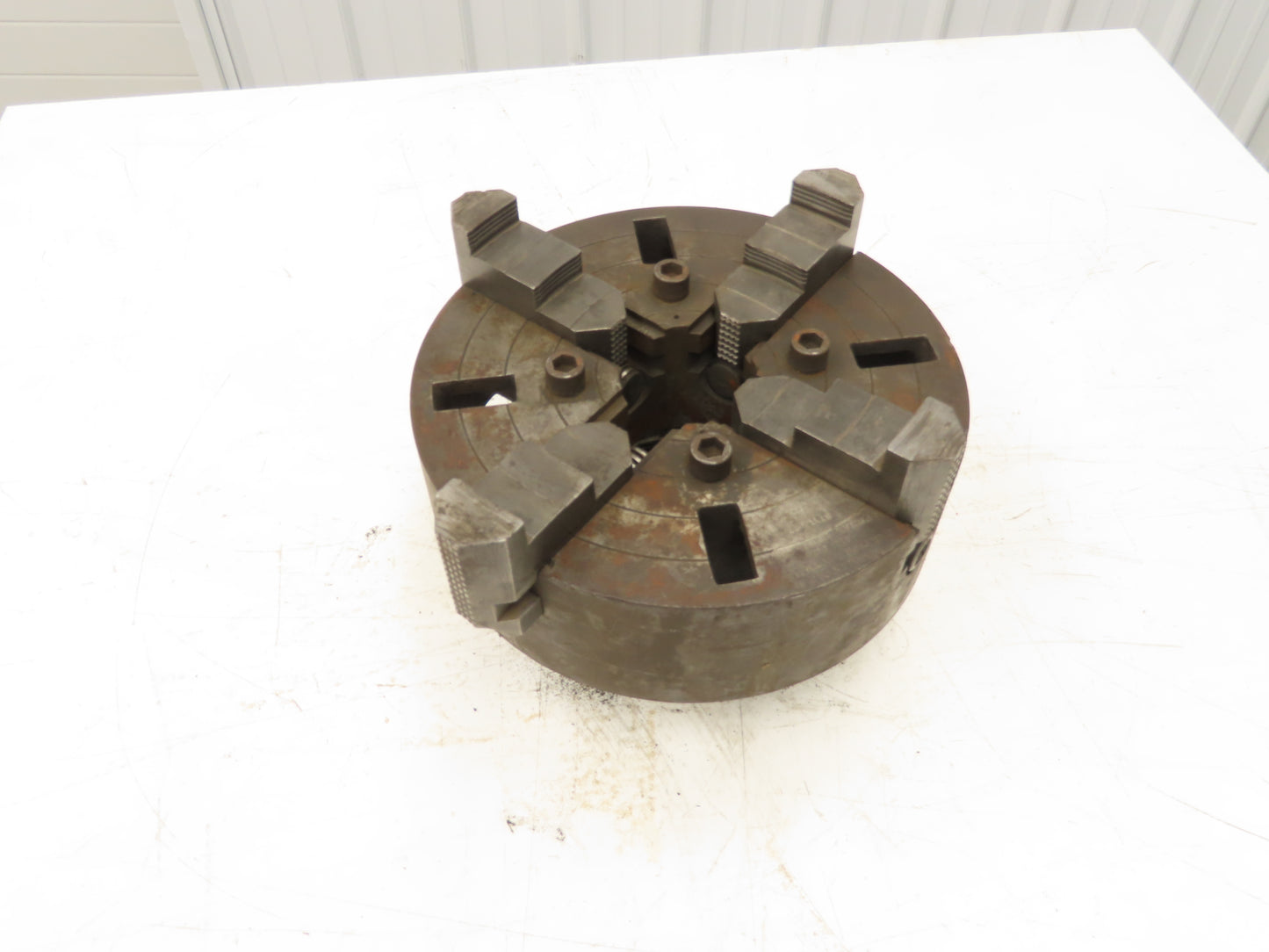 Cushman 4-Jaw Independent Lathe Chuck 12" OD w/Adapter