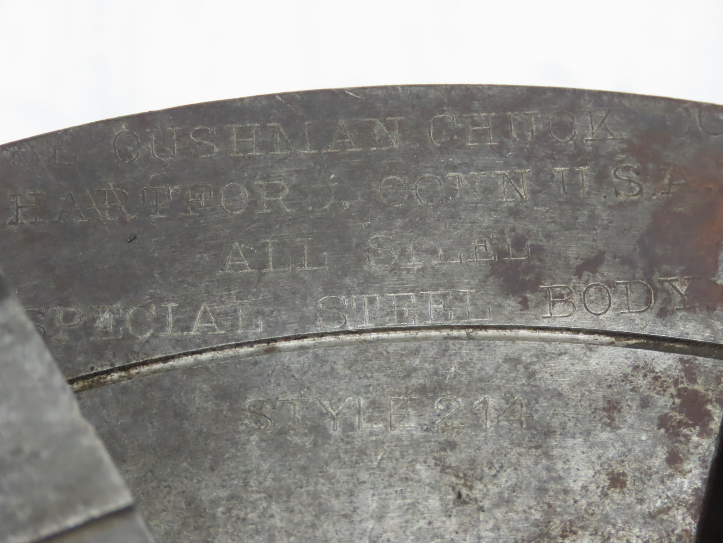 Cushman 4-Jaw Independent Lathe Chuck 12" OD w/Adapter