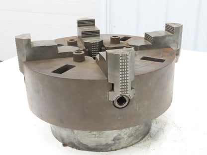 Cushman 4-Jaw Independent Lathe Chuck 12" OD w/Adapter