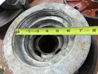 Cushman 4-Jaw Independent Lathe Chuck 12" OD w/Adapter