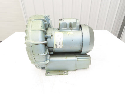 Gast R4110-2 Regenair Regenerative Blower Vacuum Pump 1Hp 3450rpm 115/230v 1ph