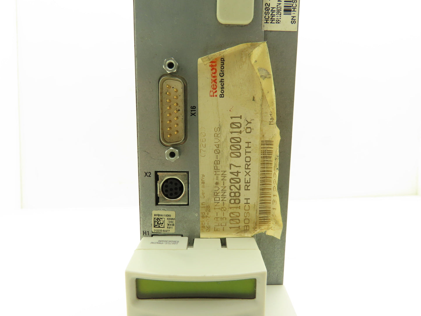 Rexroth HCS02.1E-W0028 IndraDrive C Servo Drive 3PH 200-500VAC 13A 530VAC 5A