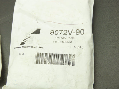 Arrow 9072-V-90 In-Line Air Tool Filter 90M 1/4"NPT Lot of 23