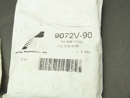 Arrow 9072-V-90 In-Line Air Tool Filter 90M 1/4"NPT Lot of 23