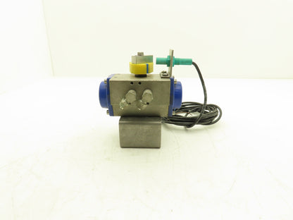 Tri-Matic AG 96012737 Double Acting Pneumatic Actuator 7/16" Stem Bore