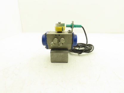 Tri-Matic AG 96012737 Double Acting Pneumatic Actuator 7/16" Stem Bore