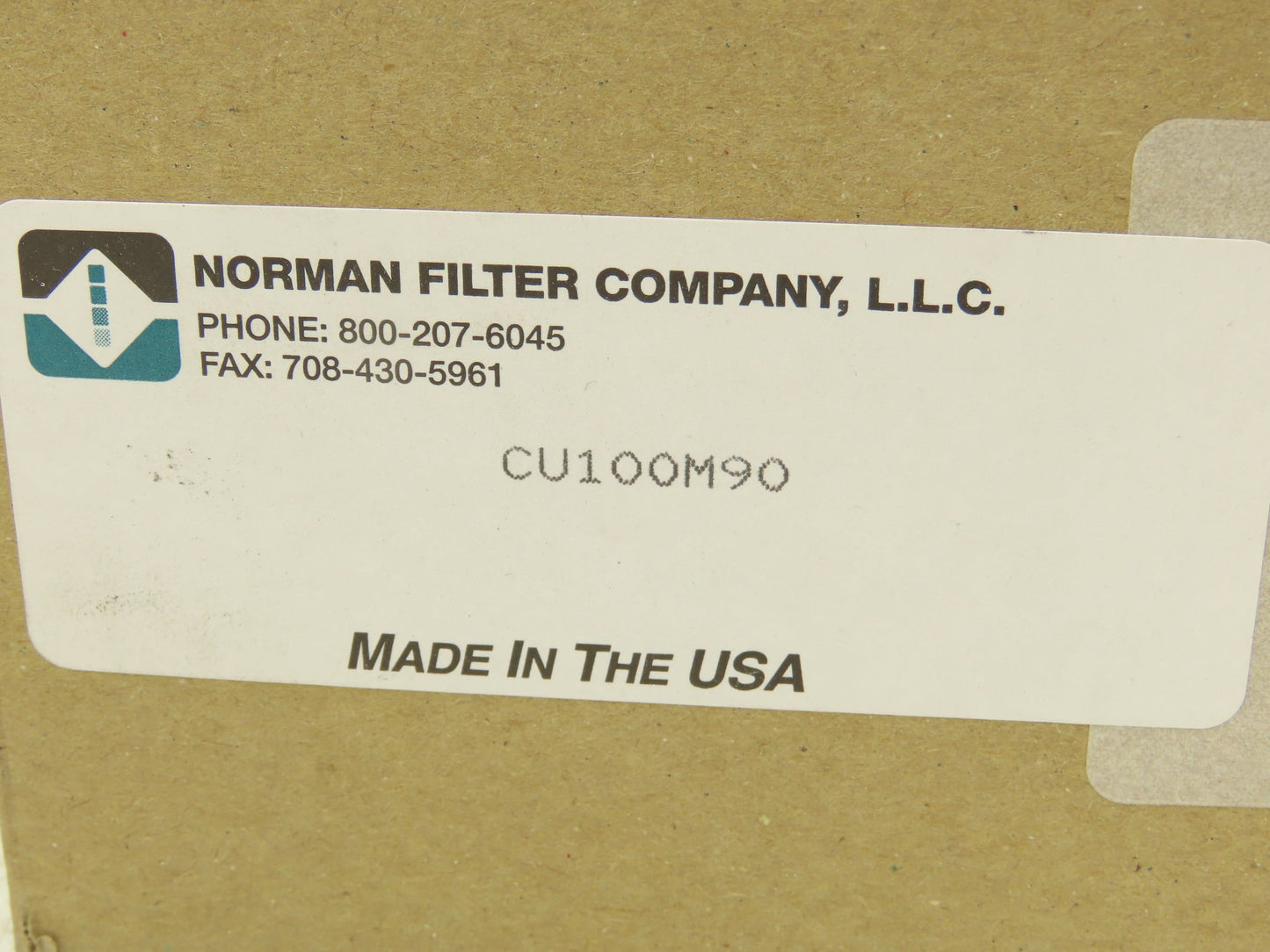MP Filtri CU100M90 Filter Element Stainless Steel Wire Mesh Lot of 3
