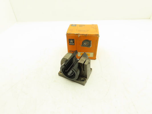Star 1068-640-00 Linear Ball Bearing Pillow Block 1.5" Open Type For H5 Shaft
