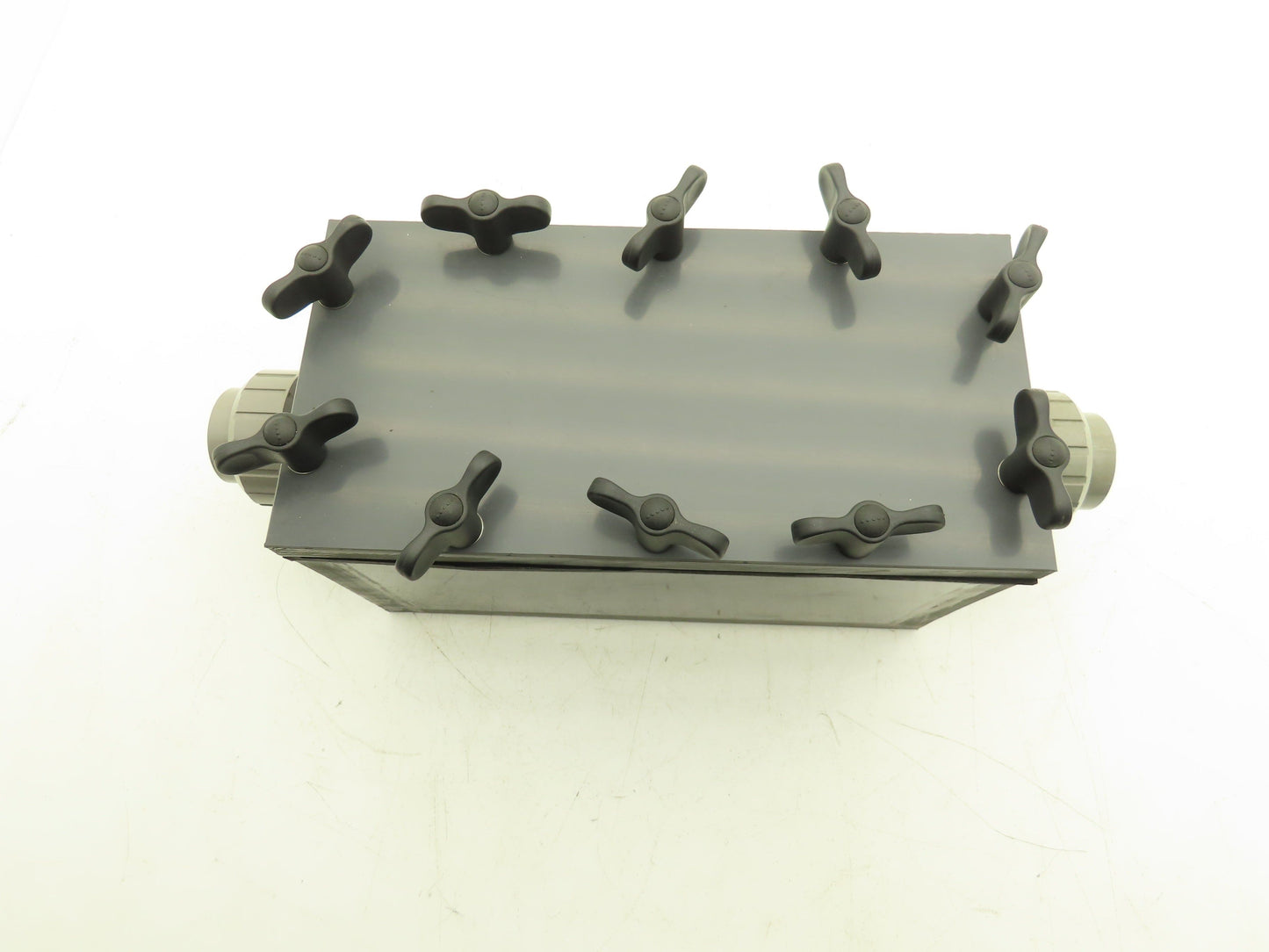 Sediment Trap 6 X 12" Box 2" Inlet And Outlet Plastic Housing Removable Top