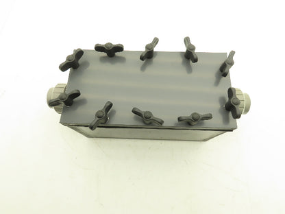 Sediment Trap 6 X 12" Box 2" Inlet And Outlet Plastic Housing Removable Top