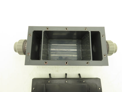 Sediment Trap 6 X 12" Box 2" Inlet And Outlet Plastic Housing Removable Top