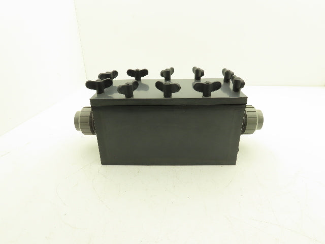 Sediment Trap 6 X 12" Box 2" Inlet And Outlet Plastic Housing Removable Top