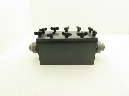 Sediment Trap 6 X 12" Box 2" Inlet And Outlet Plastic Housing Removable Top