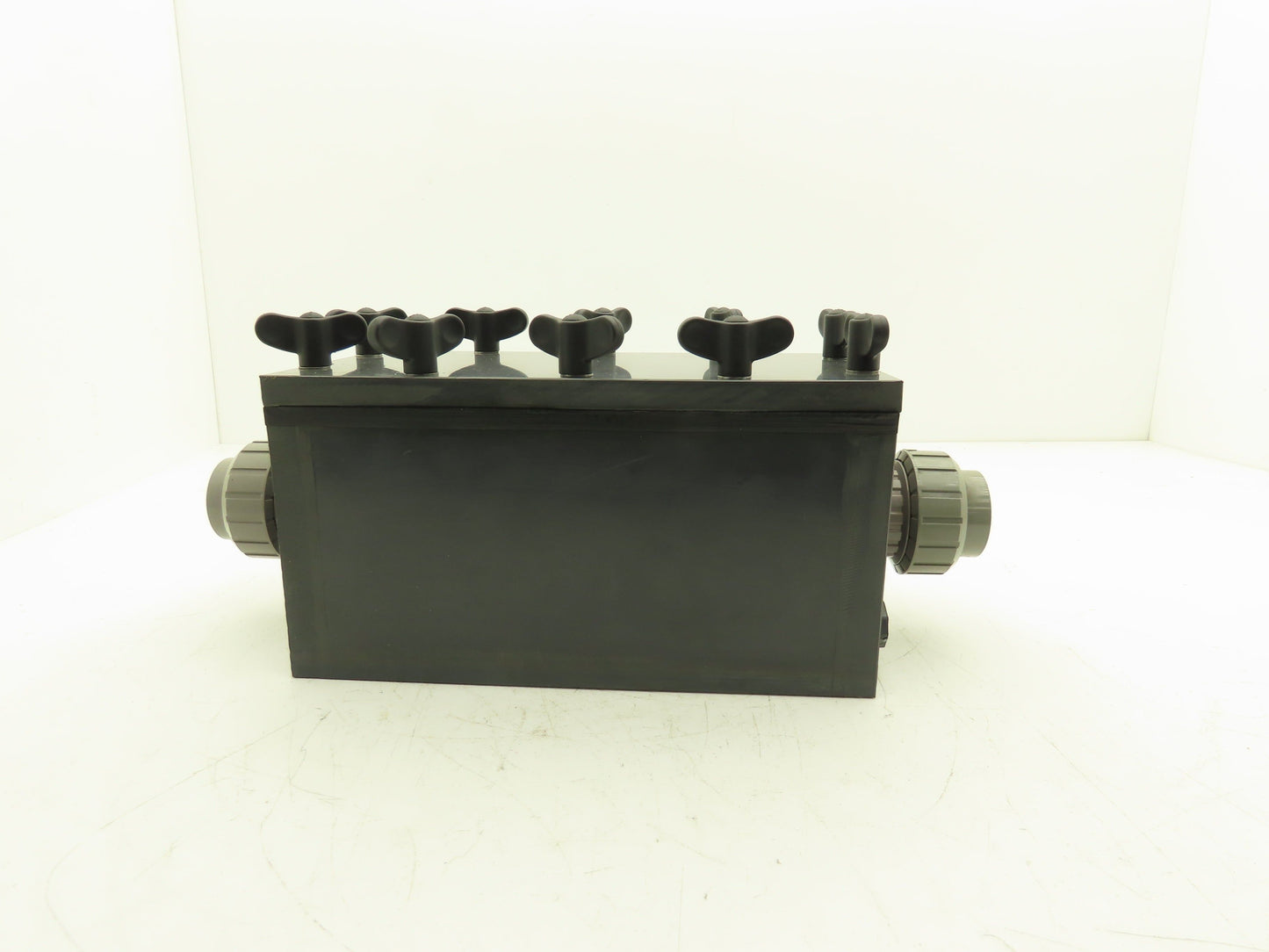 Sediment Trap 6 X 12" Box 2" Inlet And Outlet Plastic Housing Removable Top