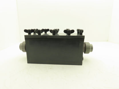 Sediment Trap 6 X 12" Box 2" Inlet And Outlet Plastic Housing Removable Top