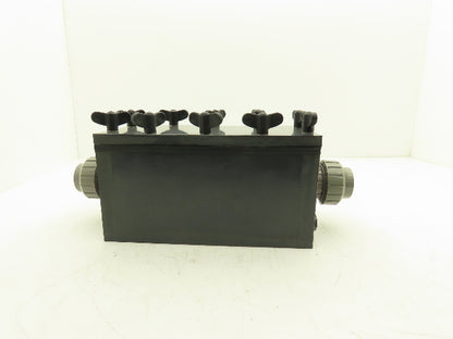 Sediment Trap 6 X 12" Box 2" Inlet And Outlet Plastic Housing Removable Top