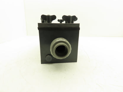 Sediment Trap 6 X 12" Box 2" Inlet And Outlet Plastic Housing Removable Top