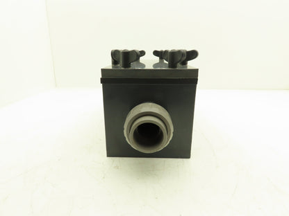 Sediment Trap 6 X 12" Box 2" Inlet And Outlet Plastic Housing Removable Top