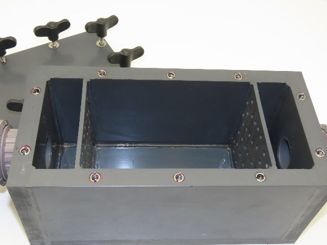 Sediment Trap 6 X 12" Box 2" Inlet And Outlet Plastic Housing Removable Top