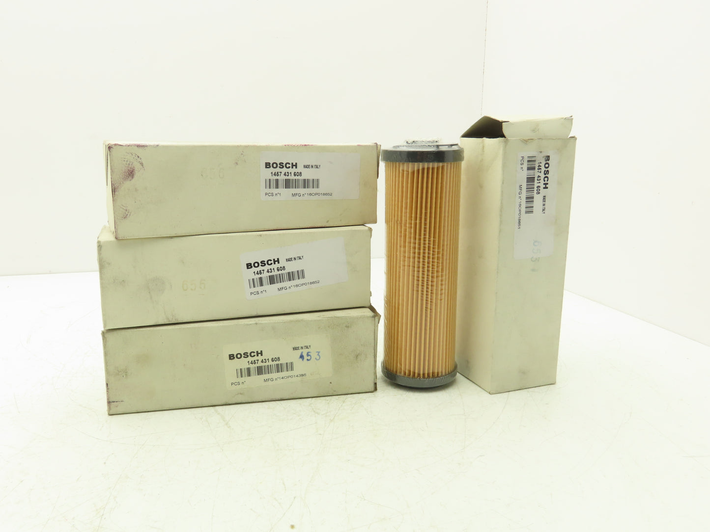 Bosch 1457 431 608 Hydraulic Filter Element 1.7Bar 25psi Lot of 4
