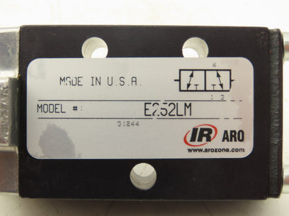 Ingersoll Rand E252LM Pneumatic Air Control Valve Manual