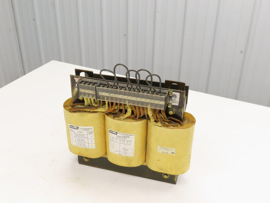 Motoman 132765-3 Stepdown Transformer 4.5kVA 3Ph HV 240/480/575 LV 208